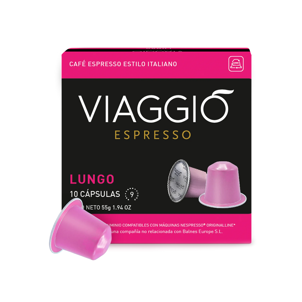 Viaggio - Lungo Compatible By Nespresso - 10 Capsules