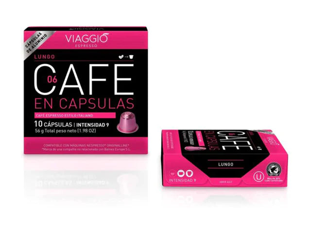 Viaggio - Lungo Compatible By Nespresso - 10 Capsules