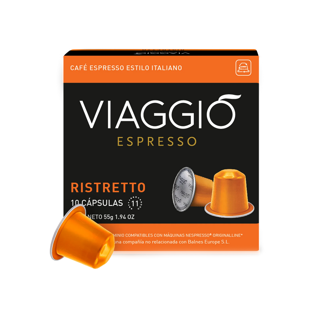 Viaggio - Ristretto Compatible By Nespresso - 10 Capsules