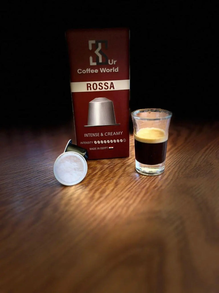 3S - UR Coffee World - Rossa -Compatible by Nespresso -10 capsules Sigma 66