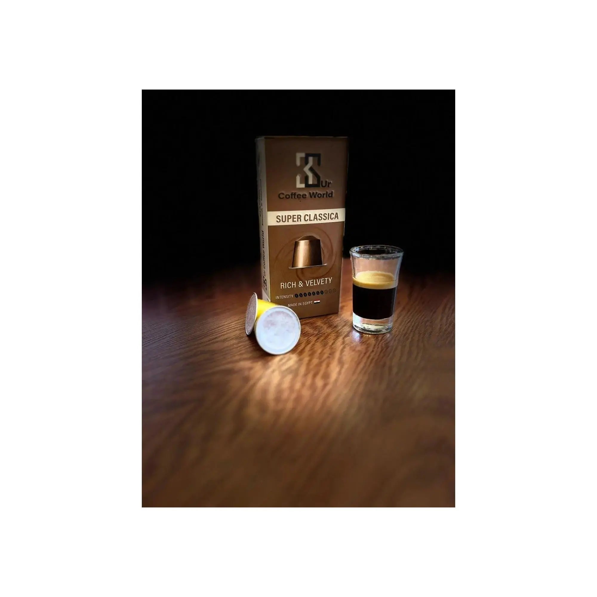 Sigma 66 3S - UR Coffee World - Super Classica -Compatible by Nespresso -10 capsules at Coffee & Cream Egypt