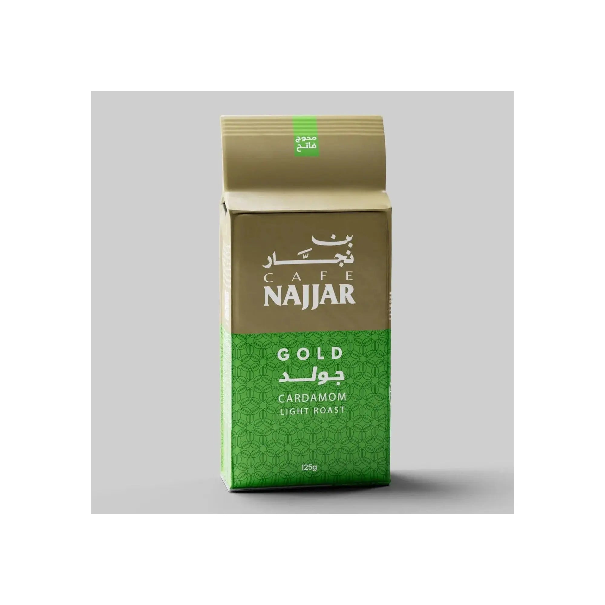 Tawzeea Najjar Cafe - GOLD Light With Cardamom Turkish Coffee 125g at Coffee & Cream Egypt