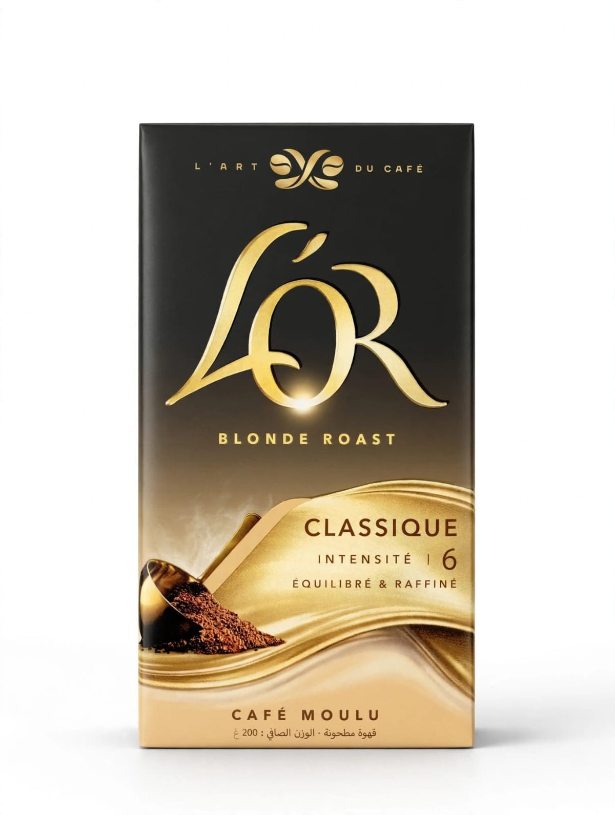 قهوة L'or إسبريسو كلاسيكو مطحونة - 200 جم