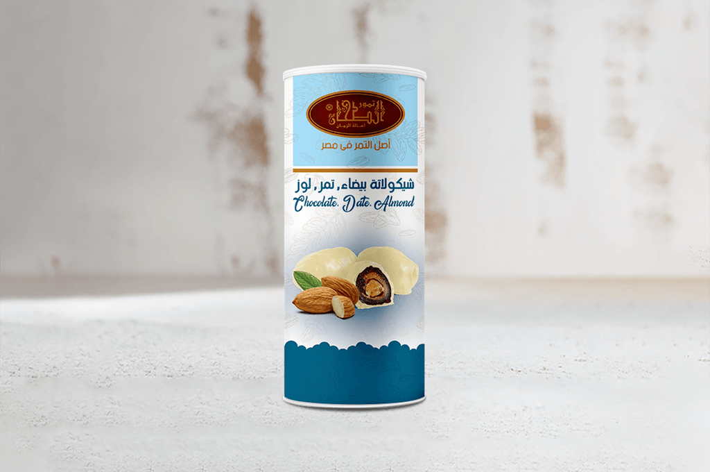 Al Tahan - Dates With Almonds And White Chocolate - 220g