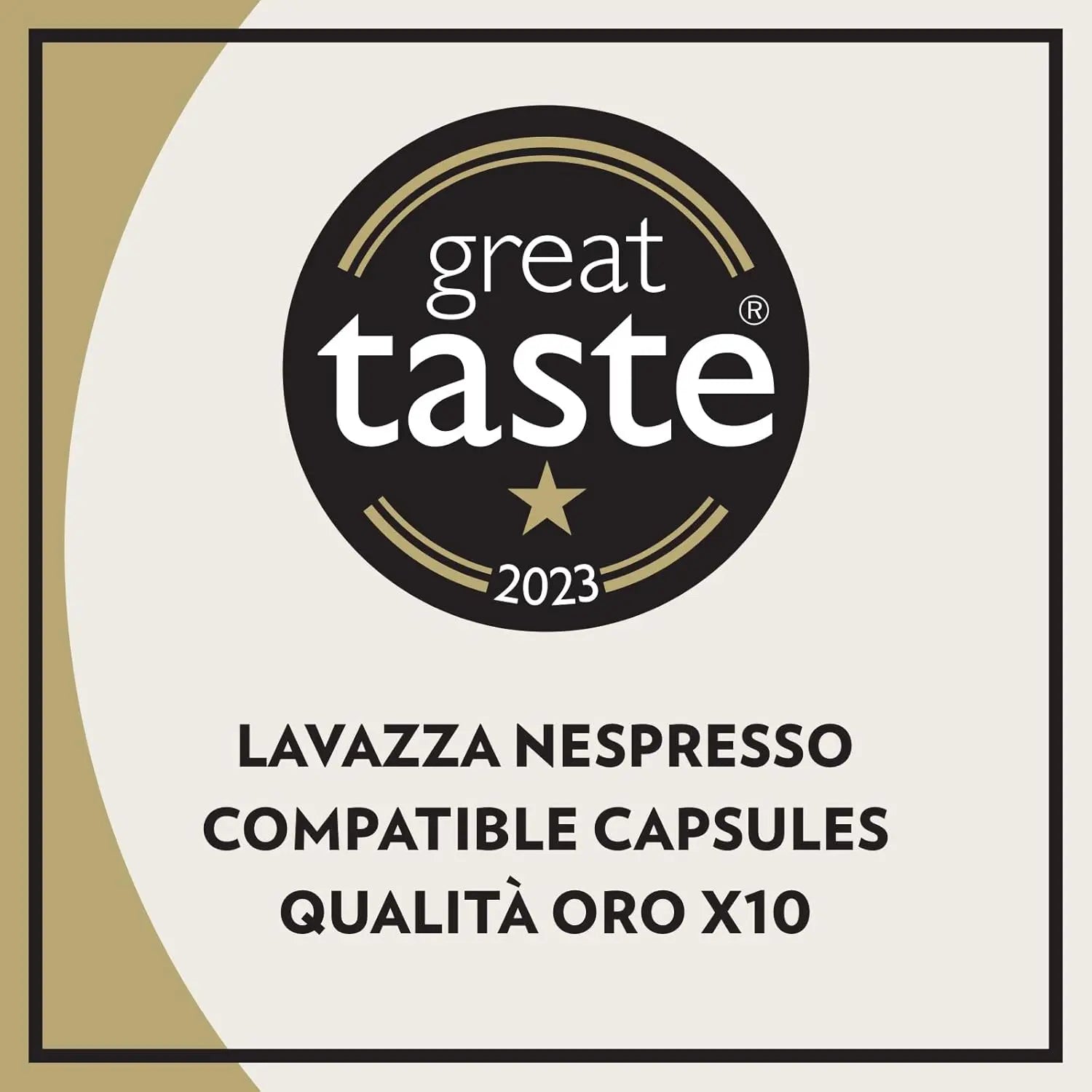 Order (100 Capsules) Lavazza - Qualita Oro Gold Compatible by Nespresso -10X10 capsules - Bundle for LE 1850.00 at Coffee & Cream, All your coffee needs in one place. Shop Coffee, Beans, Ground Coffee, Instant Coffee, Creamers, Coffee Machines, Blenders,