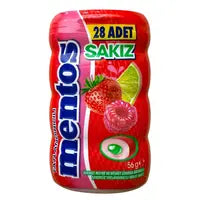 Mentos Chewing Gum Red Fruit & Lime 56g