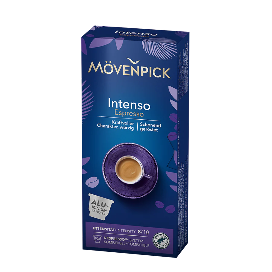 Movenpick - Intenso Espresso Compatible by Nespresso -10 Capsule