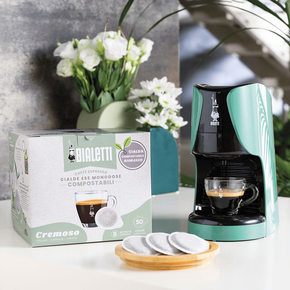 Bialetti Intenso ESE 44 Coffee Pods 50 Pieces