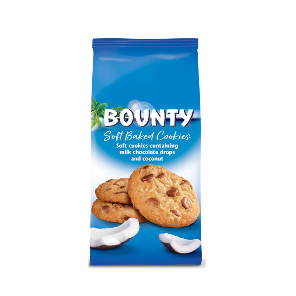 Bounty - Soft Baked Cookies - Milk Chocolate & Coconut - 180g