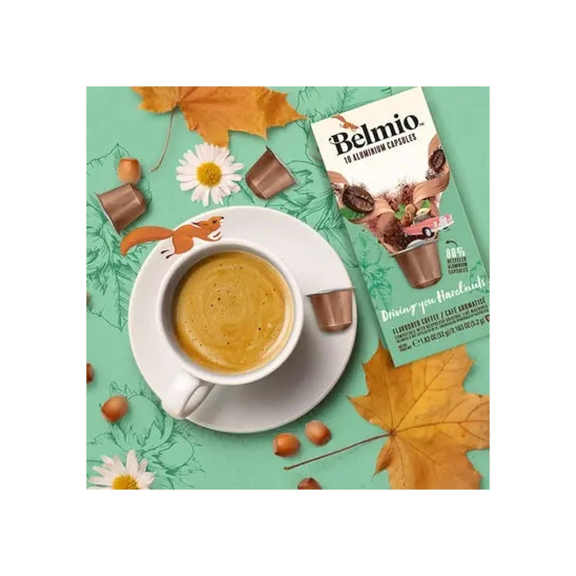 Belmio- Hazelnut - 10 capsules Coffee & Cream
