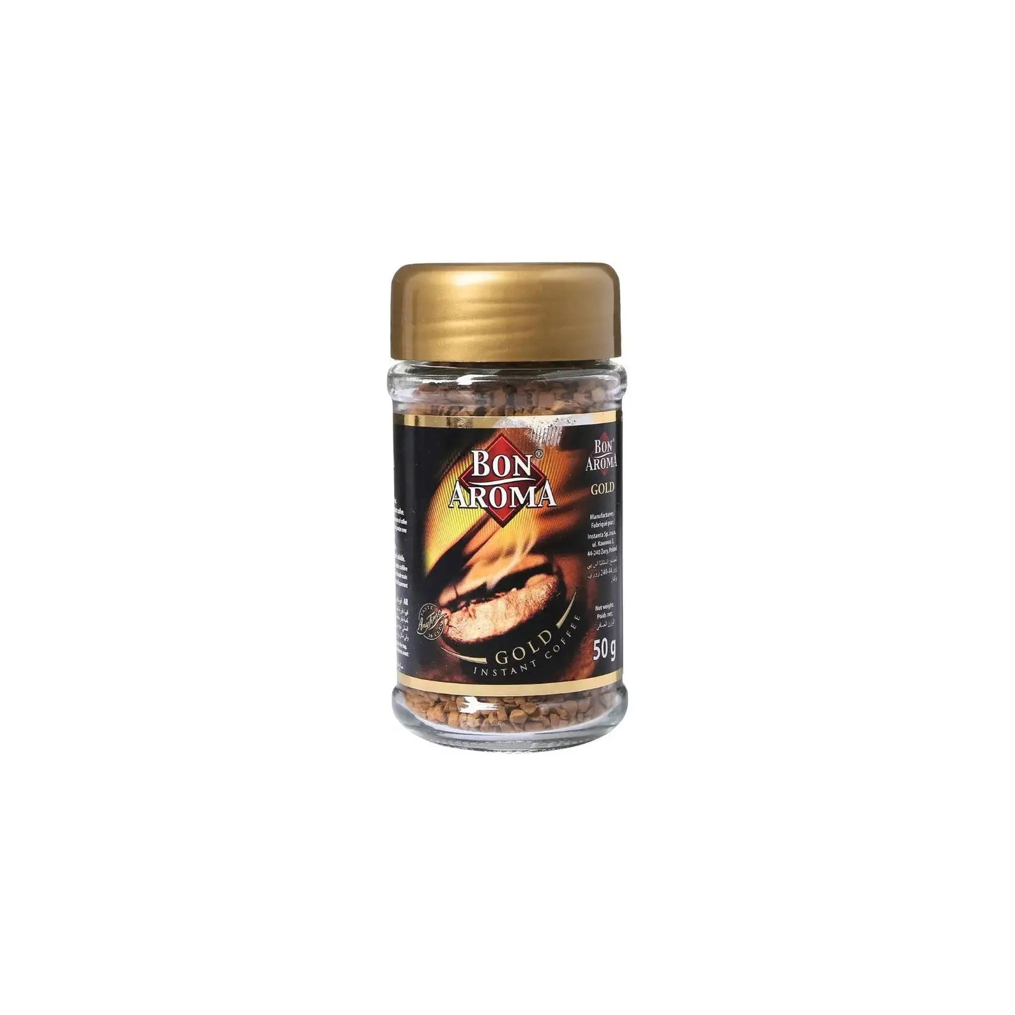 Bon Aroma Gold Instant Coffee - 50g at Coffee & Cream Egypt