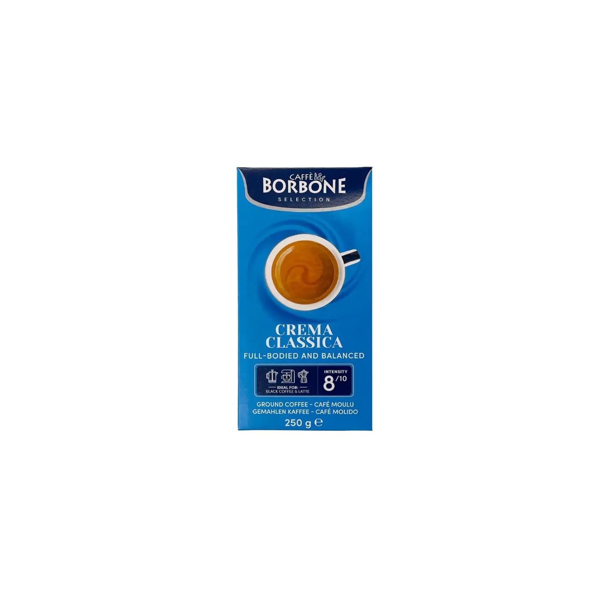 Caffe Borbone - Crema Classica Ground Coffee - 250gm at Coffee & Cream Egypt