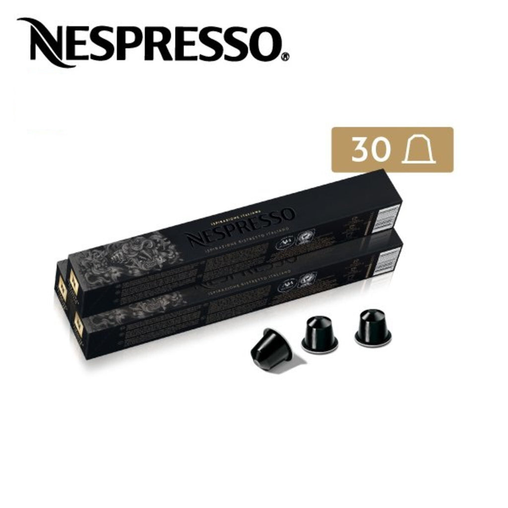 (30 Capsules) - Nespresso - Ristretto Italiano- Pack of 3 - Bundle