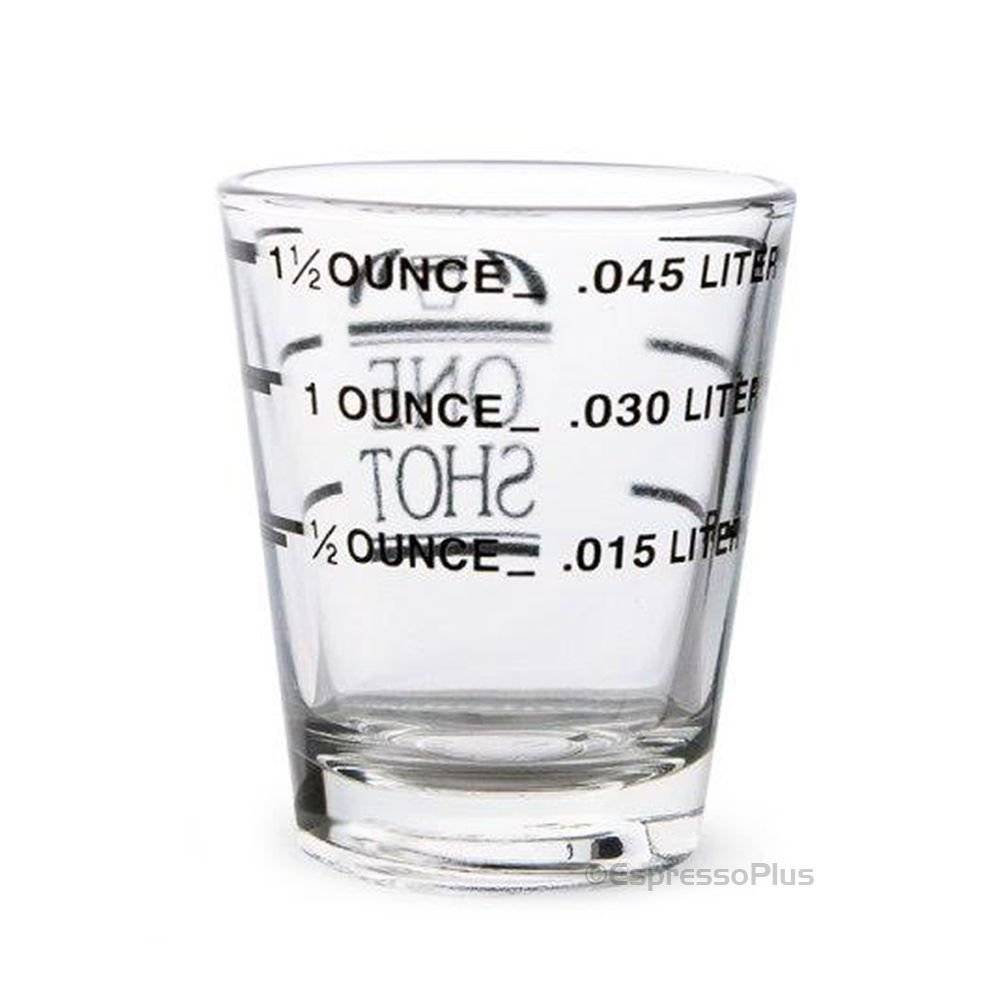 Glass Measuring Espresso Cup - 45ml