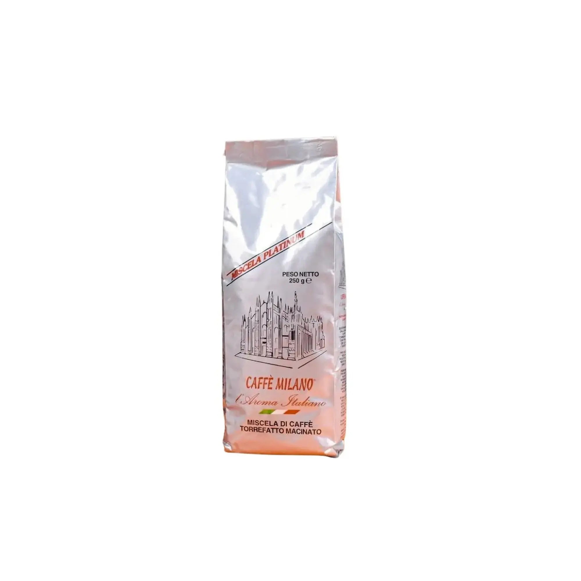Caffe Milano - Silver Espresso Ground Coffee - 250g at Coffee & Cream Egypt