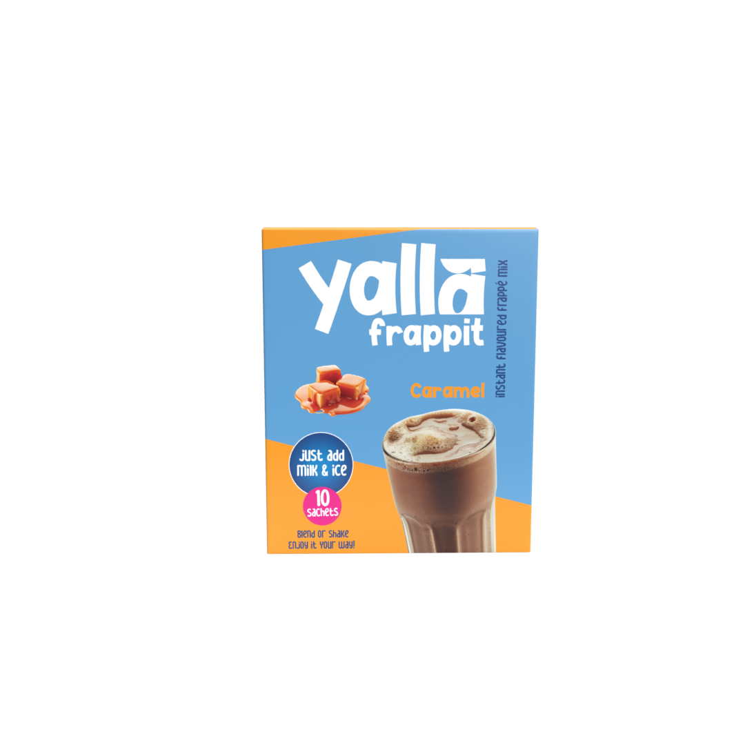 Yalla Frappit - caramel instant coffee -10 sachets