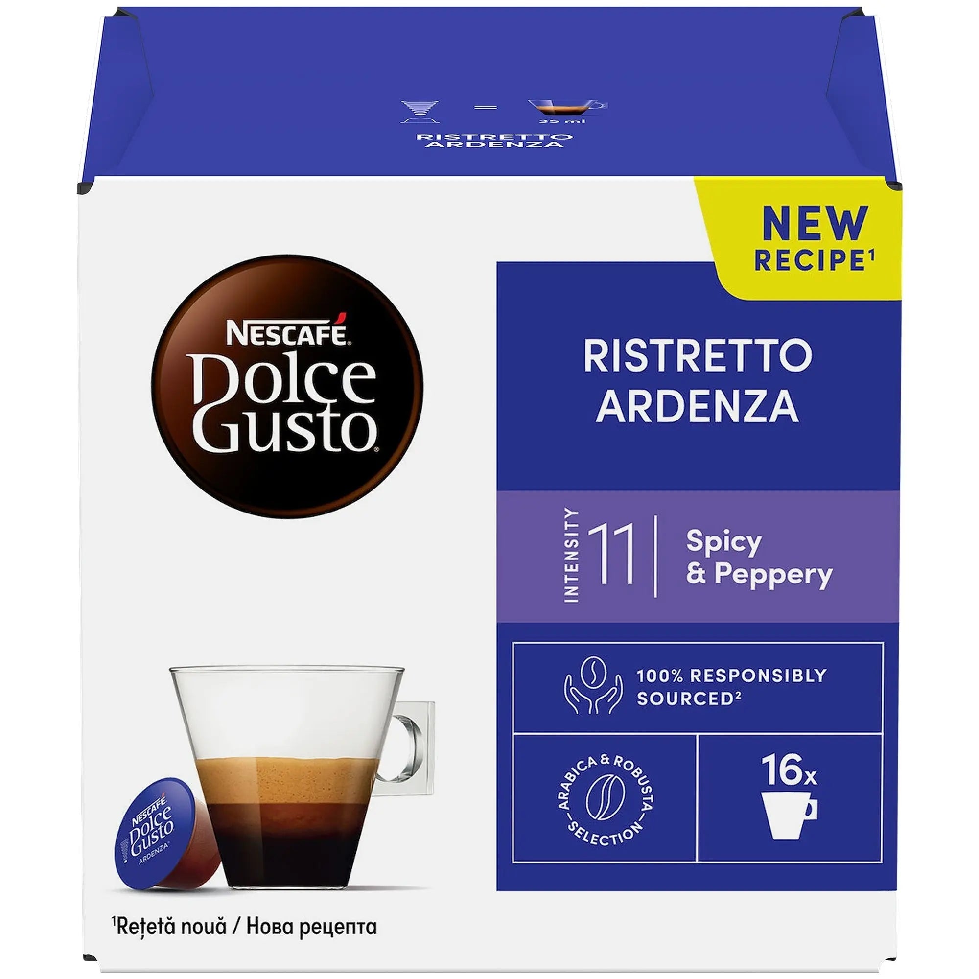 Order Nescafé - Dolce Gusto Ristretto Ardenza - 16 Capsules for LE 395.00 at Coffee & Cream, All your coffee needs in one place. Shop Coffee, Beans, Ground Coffee, Instant Coffee, Creamers, Coffee Machines, Blenders, and more. 50+ Brands Monin, Lavazza, S