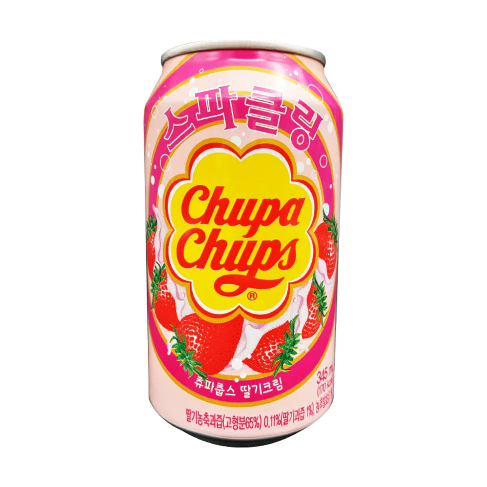 Chupa Chups - Sparkling Strawberry Drink - 345g