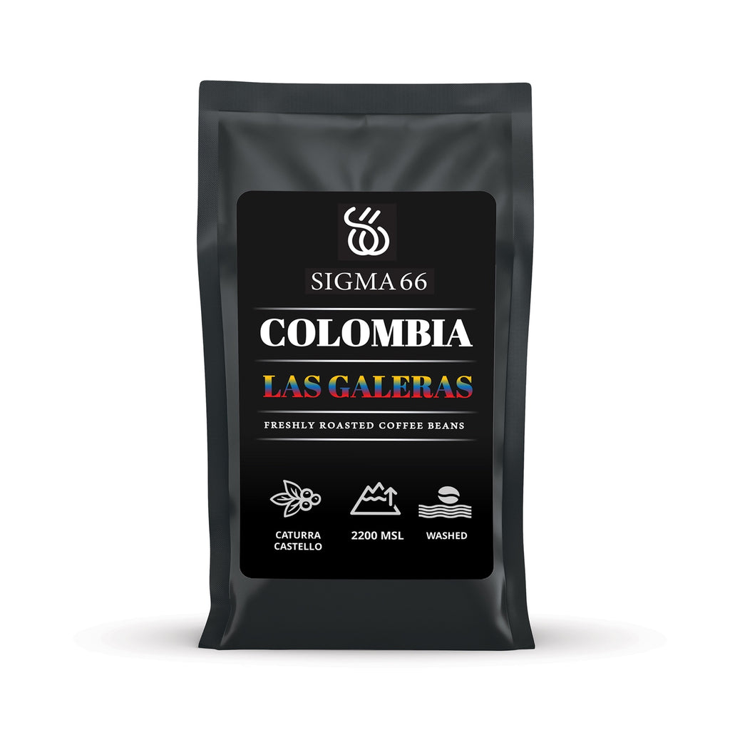Sigma 66 - Colombia Las Galeras Whole Coffee Beans - 200g