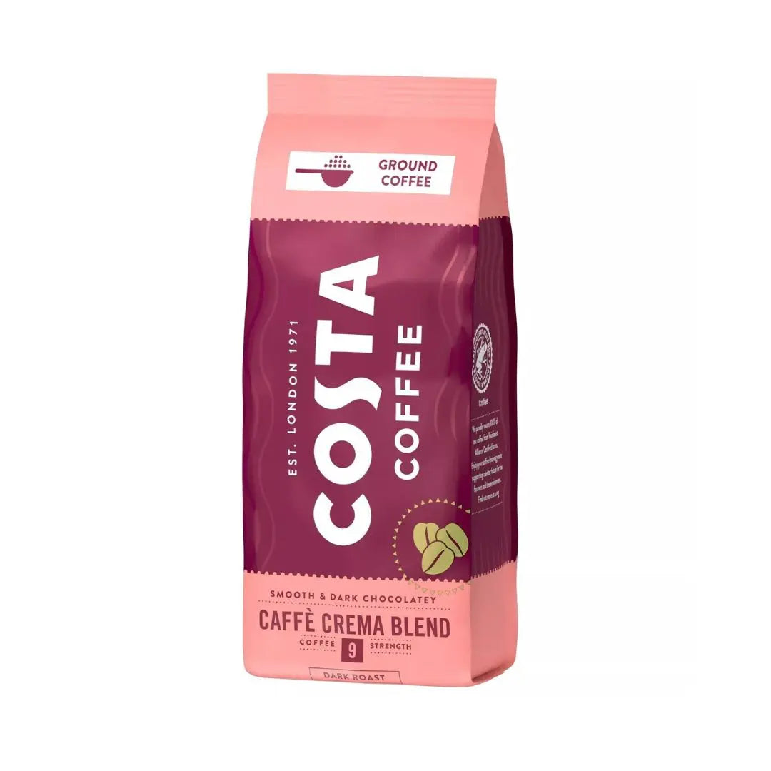 Costa Coffee - Caffé Crema Blend - Ground Coffee - 200 g at Coffee & Cream Egypt