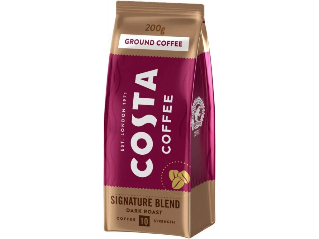 Costa Coffee - SIGNATURE BLEND- Ground Coffee Dark roast  - 200 g