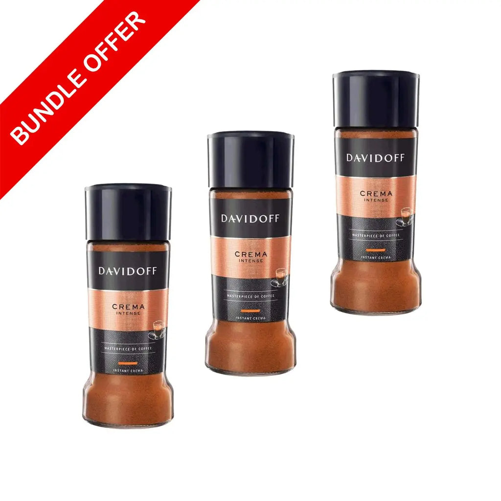 Order Davidoff - Café Crema Intense - 90gx3 - Bundle for LE 999.00 at Coffee & Cream, All your coffee needs in one place. Shop Coffee, Beans, Ground Coffee, Instant Coffee, Creamers, Coffee Machines, Blenders, and more. 50+ Brands Monin, Lavazza, Starbuck
