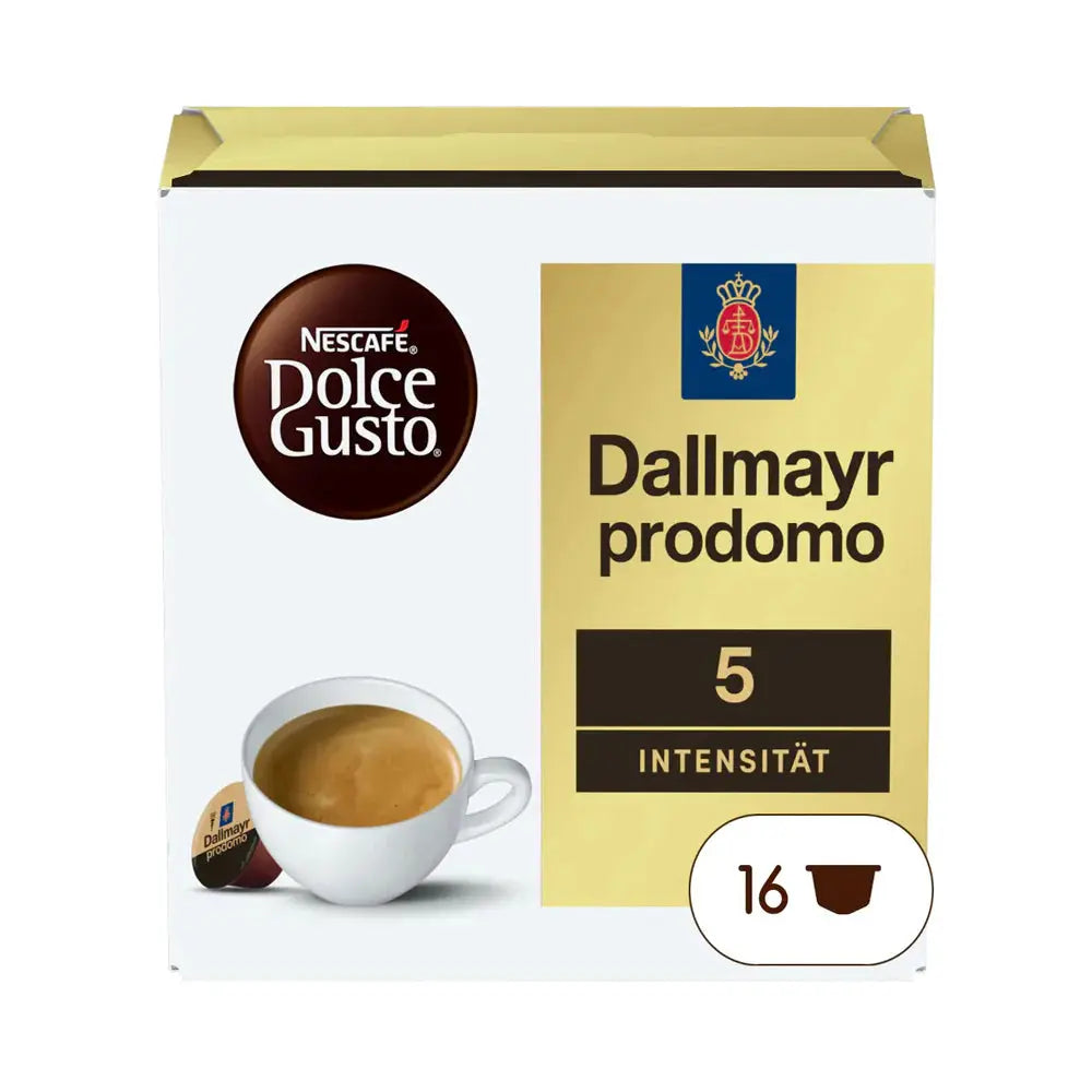 Capsules Nescafé Dolce Gusto Dallmayr Prodomo - Lot De 5 Boîtes (80 Capsules)