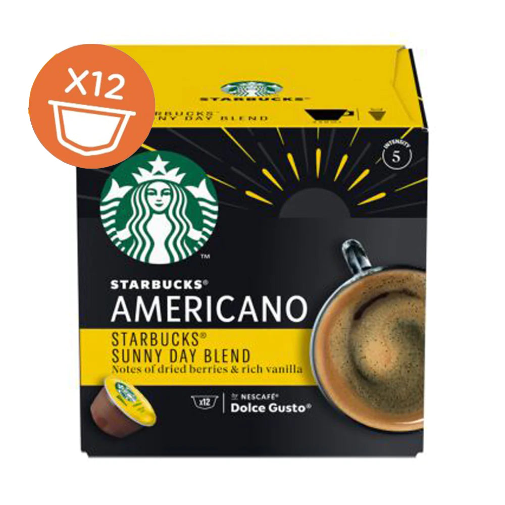 Starbucks - Dolce Gusto Sunny Day Blend Americano - 12 Capsules