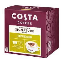 Costa Coffee - Mocha Italia Signature Blend Cappuccino Dolce Gusto Pods - 16 capsules