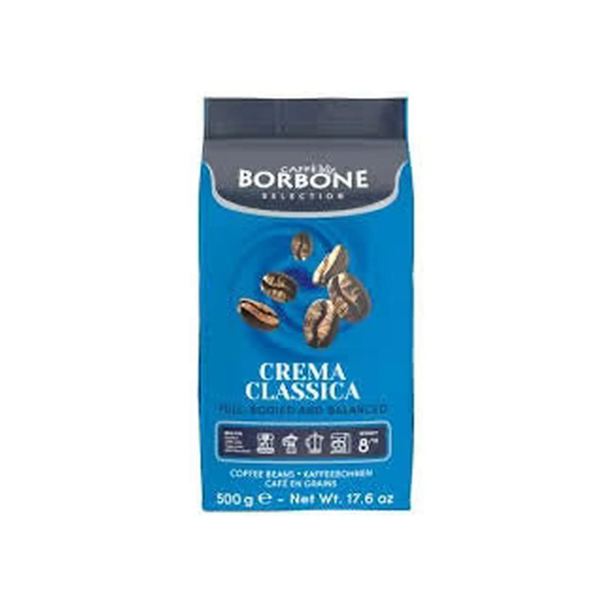 Coffee Stories Caffe Borbone -500g-Crema Classica Whole Beans 8/10 at Coffee & Cream Egypt