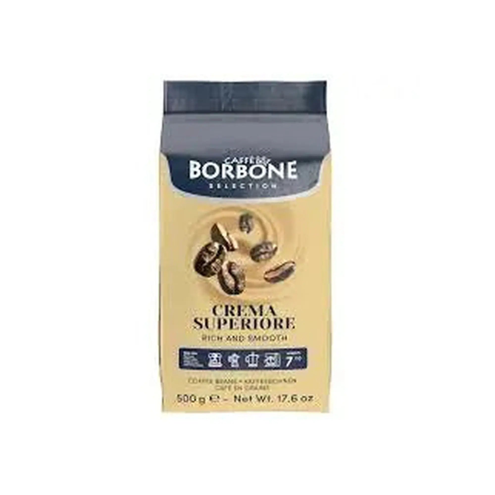 Coffee Stories Caffe Borbone -500g- Crema Superiore Whole Beans 7/10 at Coffee & Cream Egypt