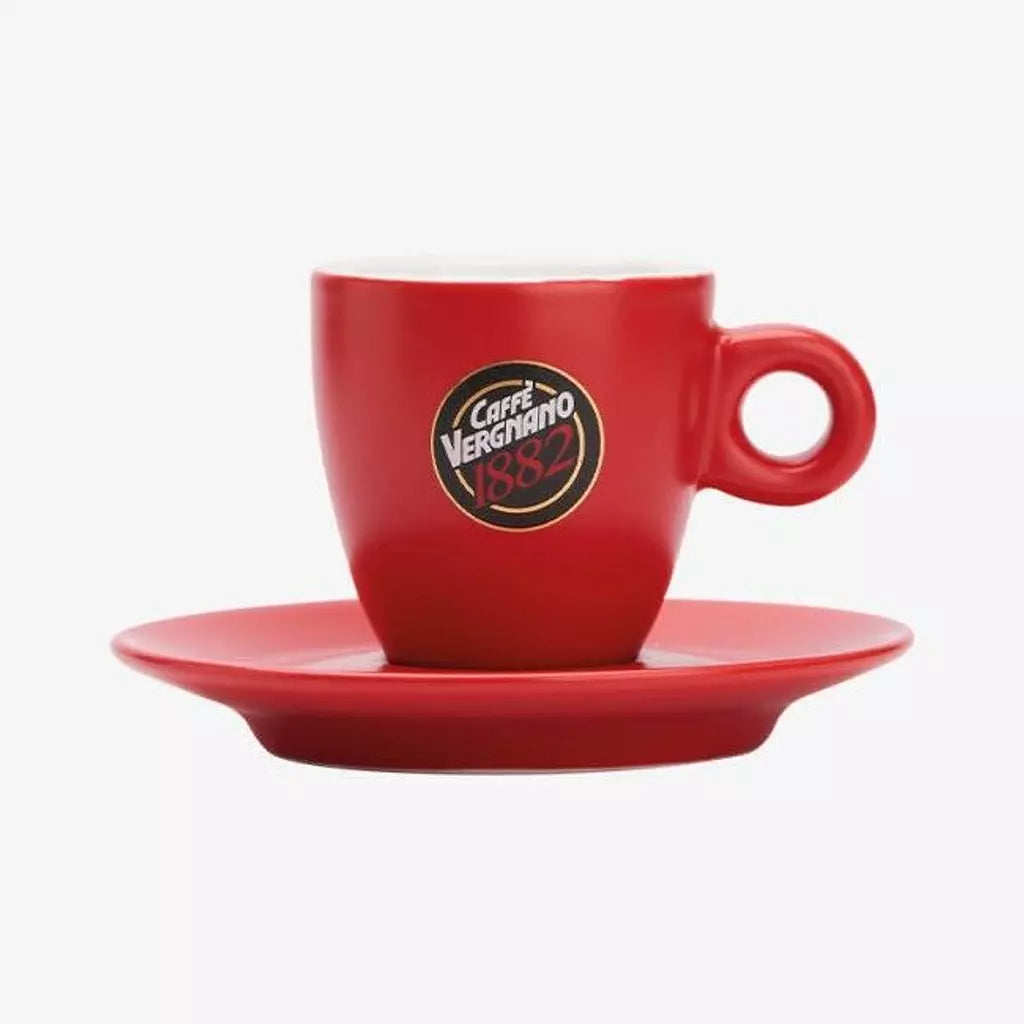 Caffè Vergnano - Espresso Cup  Red 75 ml