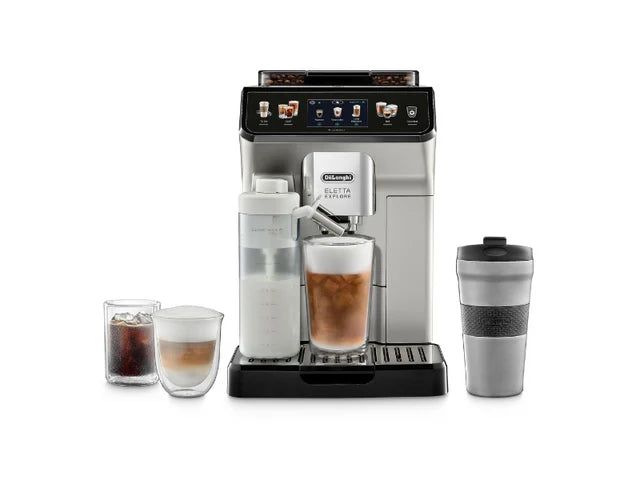 De’longhi Eletta Explore Bean To Cup Espresso Machine - 50+ Hot & Cold Drinks