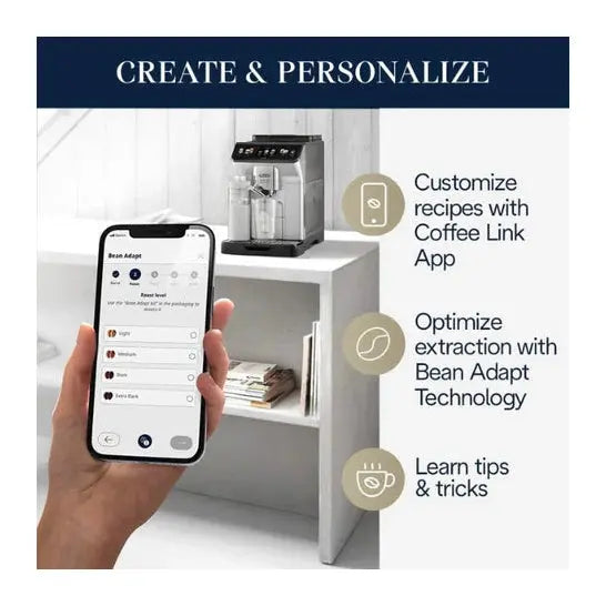 Order De’longhi Eletta Explore Bean To Cup Espresso Machine - ECAM452.67.G for LE 95990.00 at Coffee & Cream, All your coffee needs in one place. Shop Coffee, Beans, Ground Coffee, Instant Coffee, Creamers, Coffee Machines, Blenders, Coffee Makers & Espre