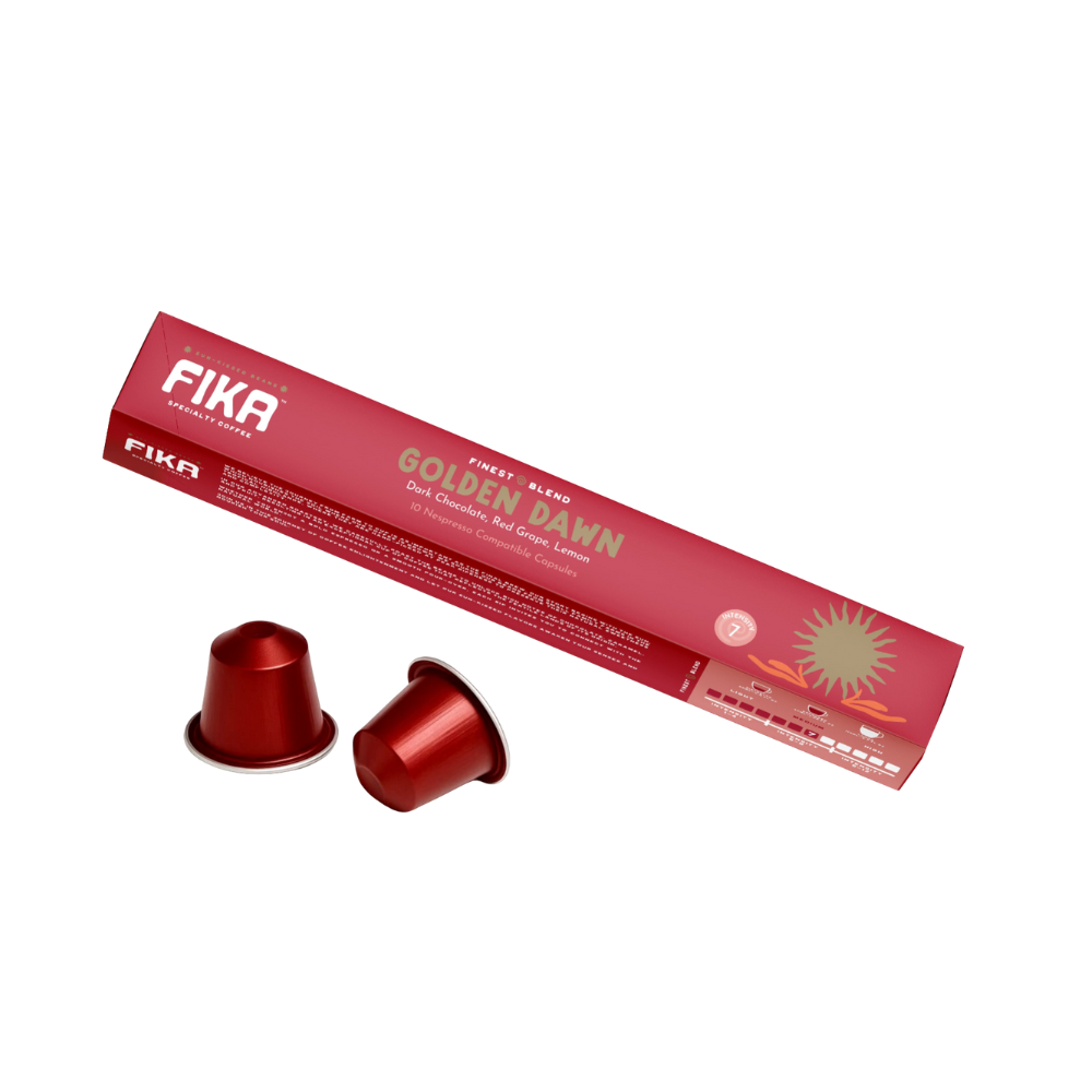 FIKA Specialty Coffee - Golden Dawn Compatible by Nespresso -10 capsules