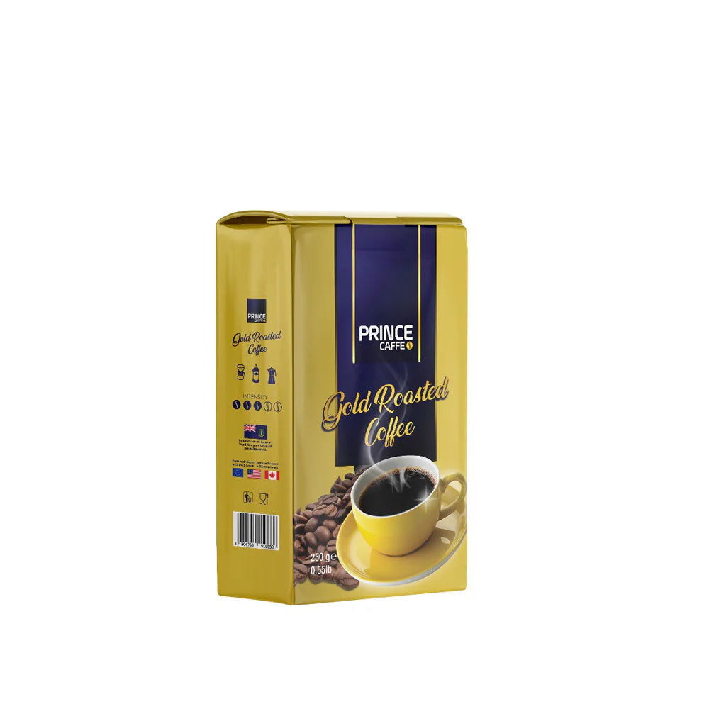 Prince Caffe - Ground Coffee - Gold Roasted - 250g