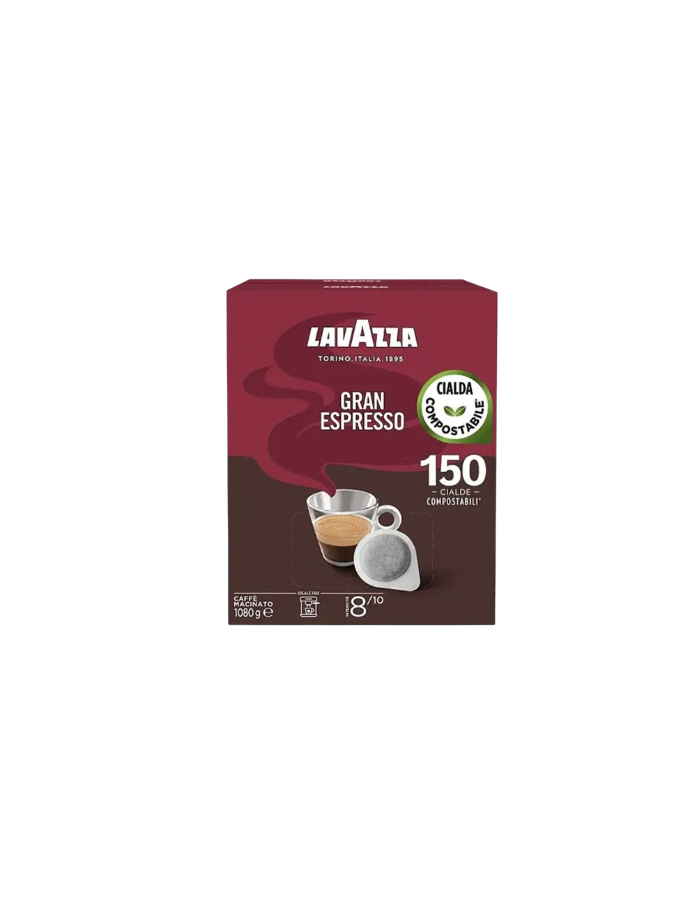 Lavazza Gran Espresso E.S.E. Pods 150 x 7.2g