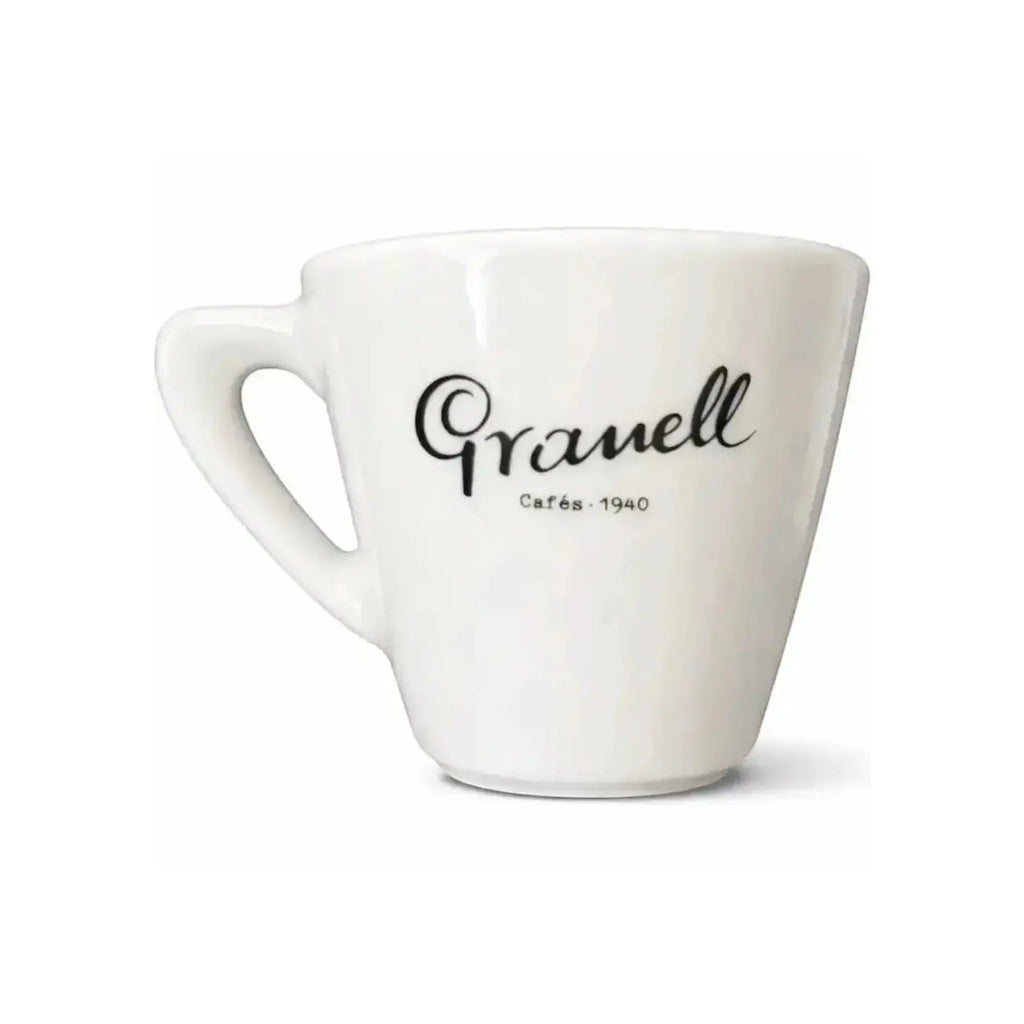 Granell Classic White Espresso Cup - 60ml at Coffee & Cream Egypt