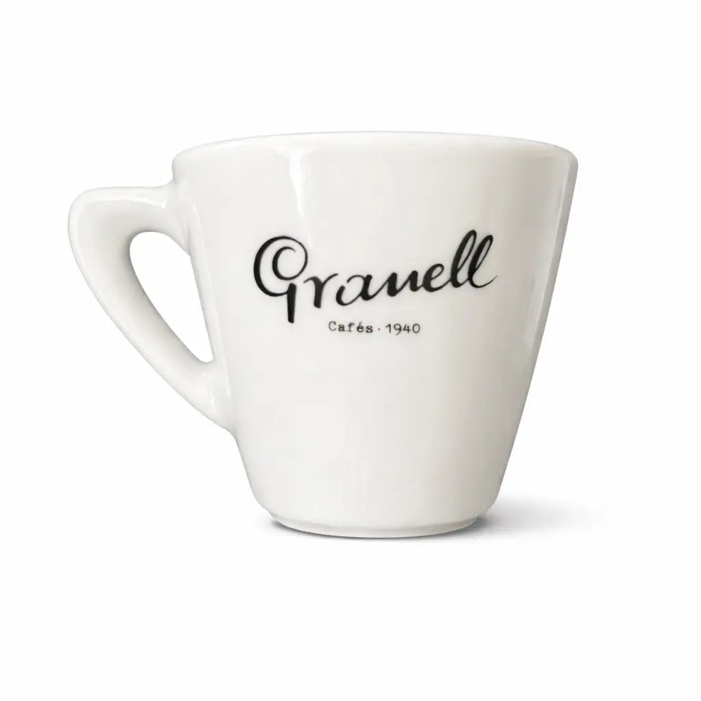 Granell Classic White Espresso Cup Coffee & Cream