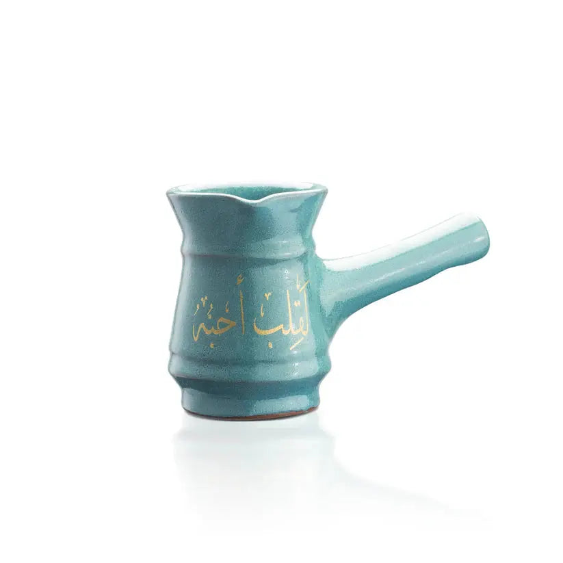 Order Handmade Pottery - Tiffany Green Coffee Gift Set - For a Heart I l Love for LE 875.00 at Coffee & Cream, All your coffee needs in one place. Shop Coffee, Beans, Ground Coffee, Instant Coffee, Creamers, Coffee Machines, Blenders, equipment and more.