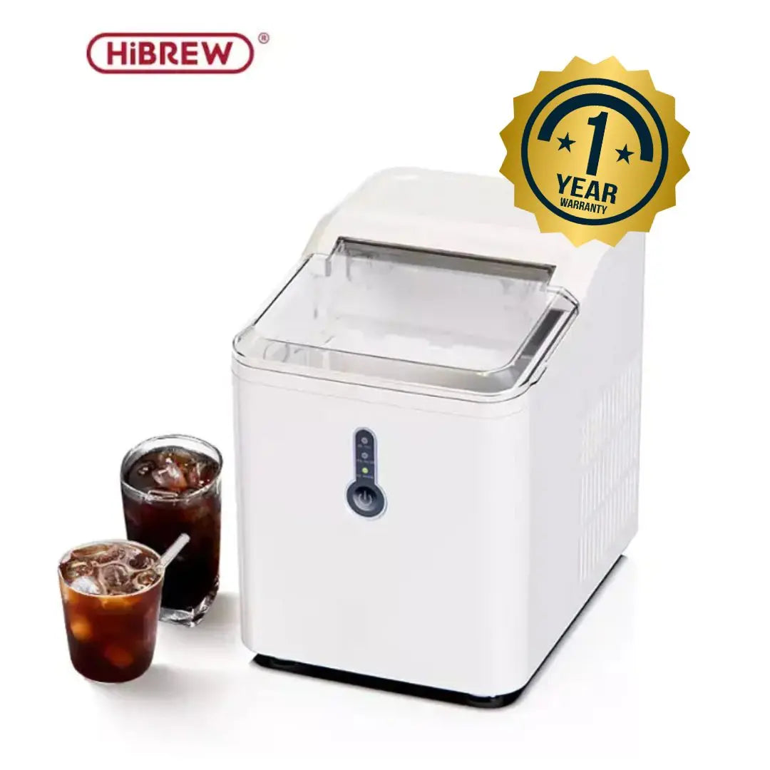 Order Hibrew - Ice Maker - White (1 Year Warranty) for LE 9500.00 at Coffee & Cream, All your coffee needs in one place. Shop Coffee, Beans, Ground Coffee, Instant Coffee, Creamers, Coffee Machines, Blenders, and more. 50+ Brands Monin, Lavazza, Starbucks