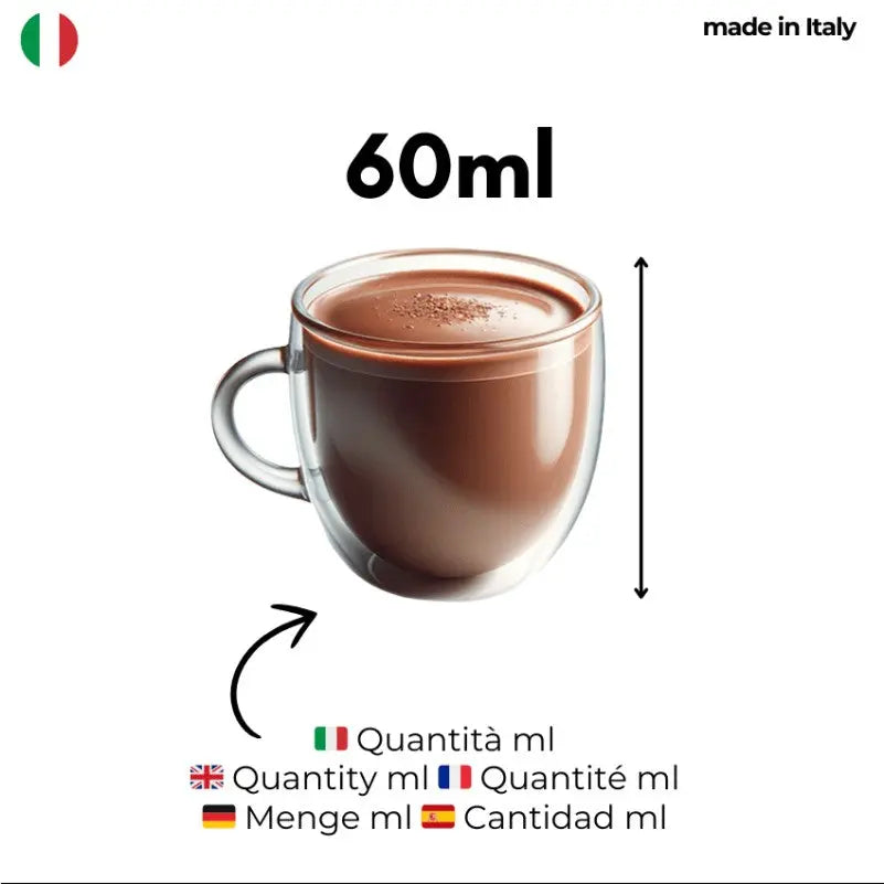 LACAPSULERIA - Hot Chocolate - Capsules compatible with Nespresso®- 10CAPS Coffee & Cream