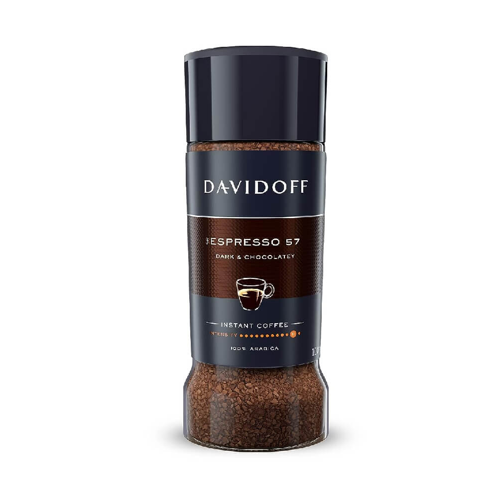 Order Davidoff - Café Espresso 57 Dark and Chocolatey -100g for LE 395.00 at Coffee & Cream, All your coffee needs in one place. Shop Coffee, Beans, Ground Coffee, Instant Coffee, Creamers, Coffee Machines, Blenders, and more. 50+ Brands Monin, Lavazza, S