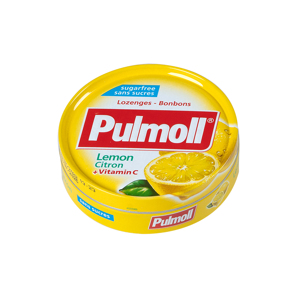 Pulmoll - Lemon Citron + Vitamin C - 45g