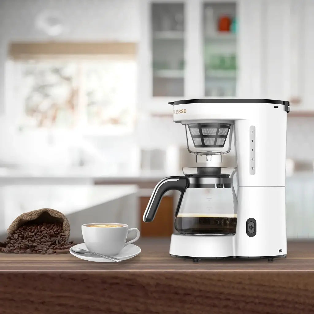 LePresso Drip Coffee Machine BS Plug 0.75L White