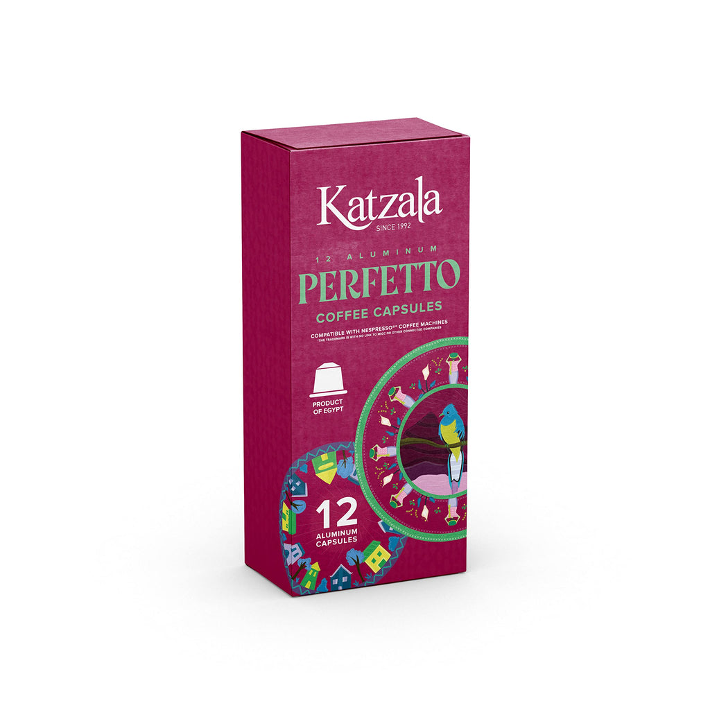 Katzala Coffee - Perfetto Compatible by Nespresso -12 capsules