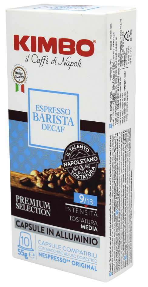 Kimbo - Espresso Barista DECAF Compatible by Nespresso - 10 capsules