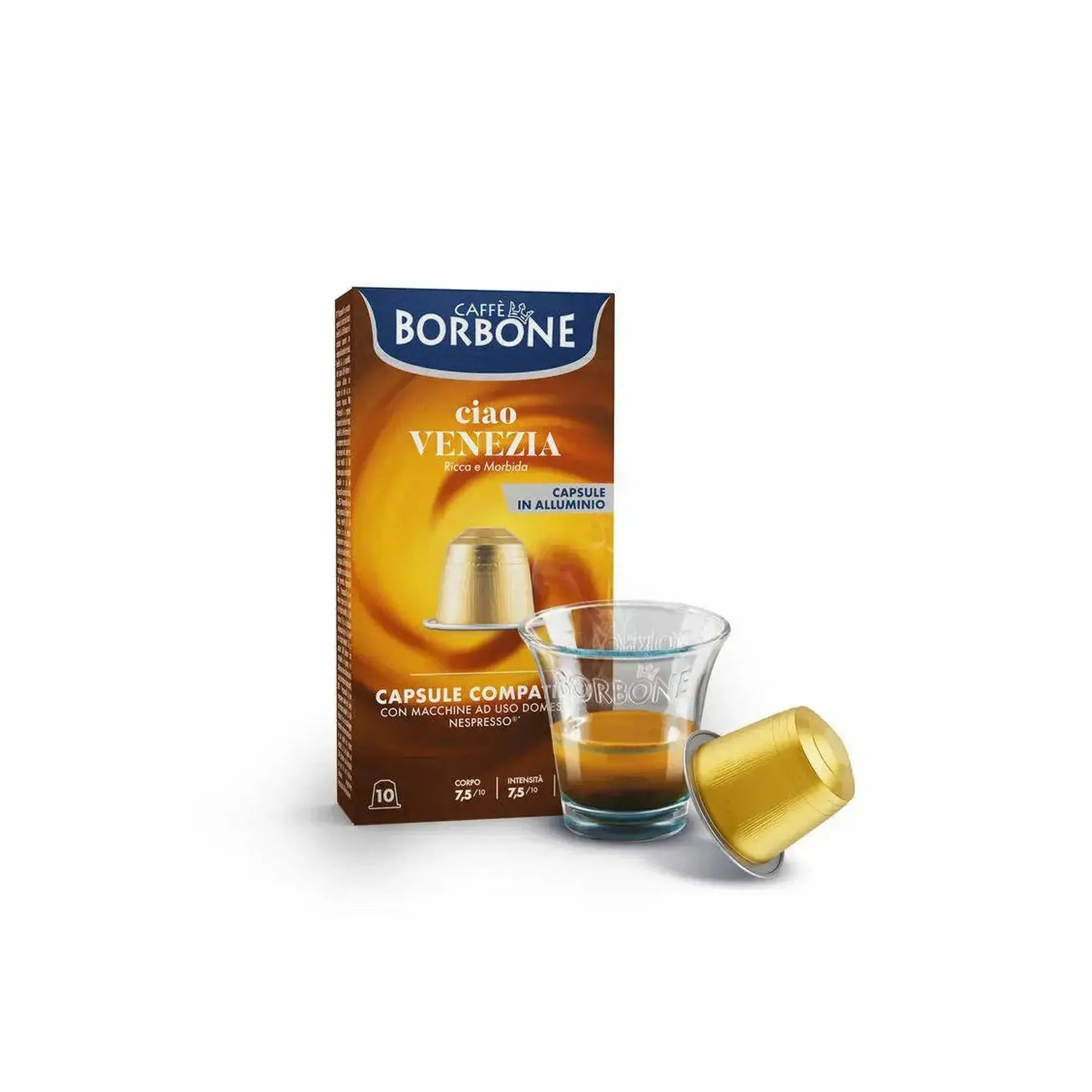 Coffee Stories Caffe Borbone - CIAO VENEZIA Nespresso® compatible - 10 capsules at Coffee & Cream Egypt