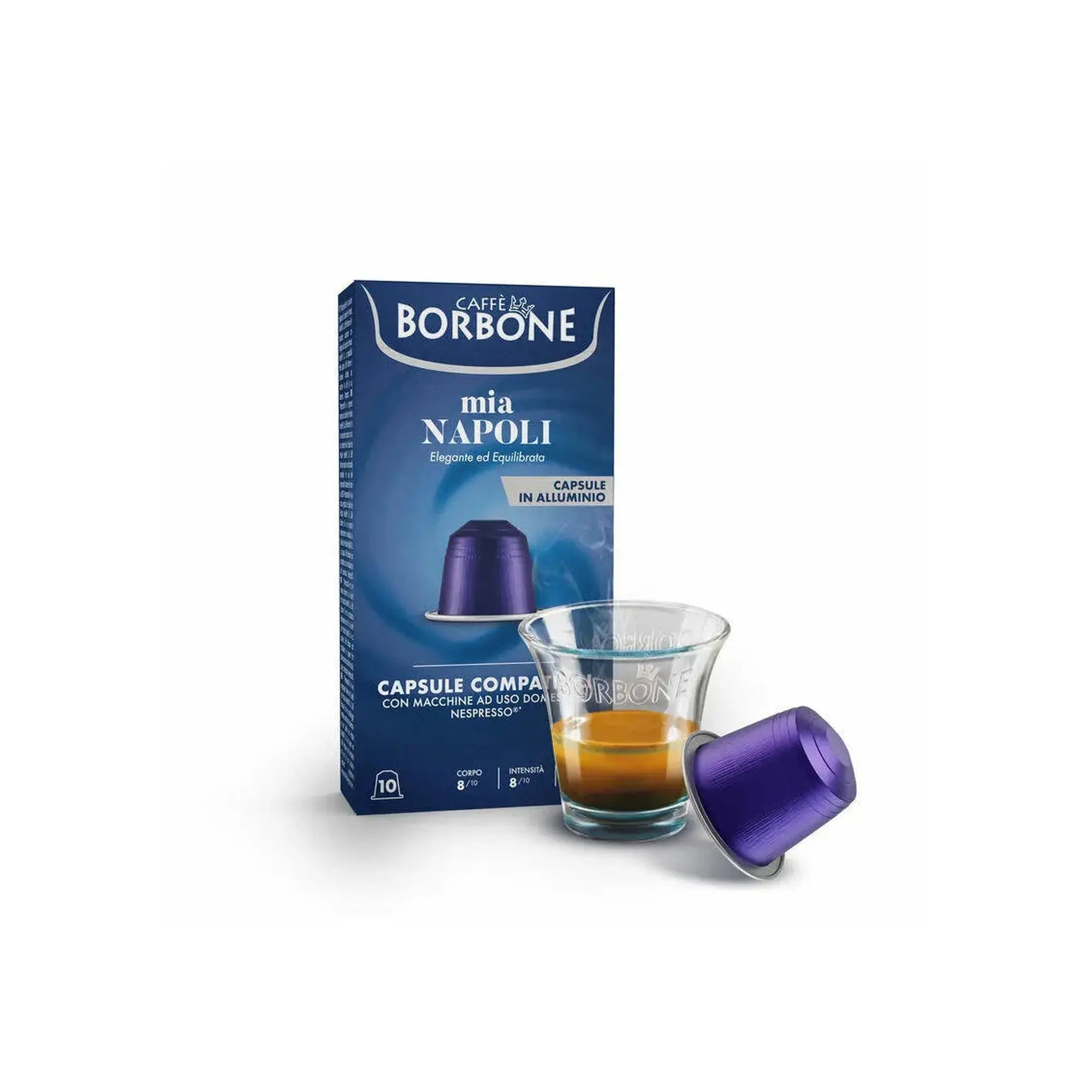 Coffee Stories Caffe Borbone - Mia Napoli Nespresso® compatible - 10 capsules at Coffee & Cream Egypt