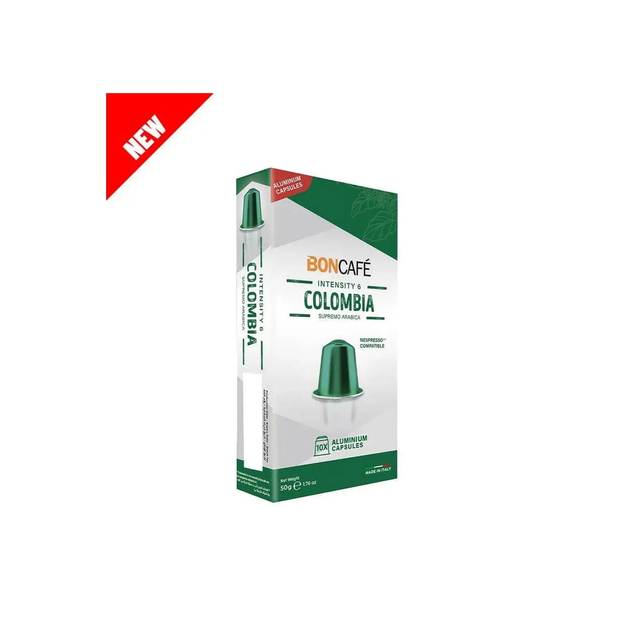 Target BonCafé - Colombia Compatible with Nespresso - 10 Capsules at Coffee & Cream Egypt